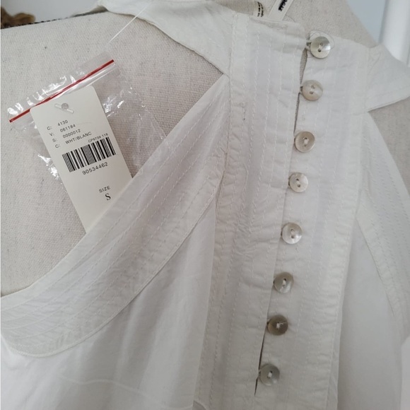 Anthropologie White Sleeveless Dress - Picture 2 of 4